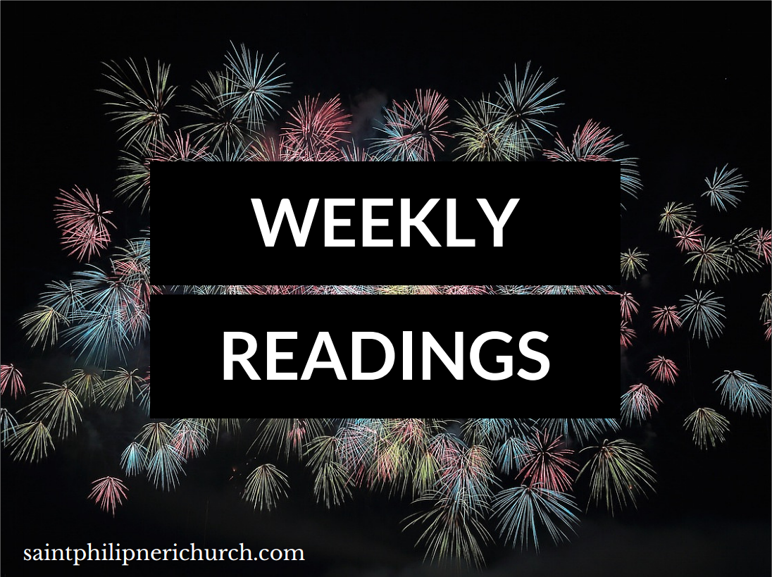 Readings For the Week of 12-27-2015