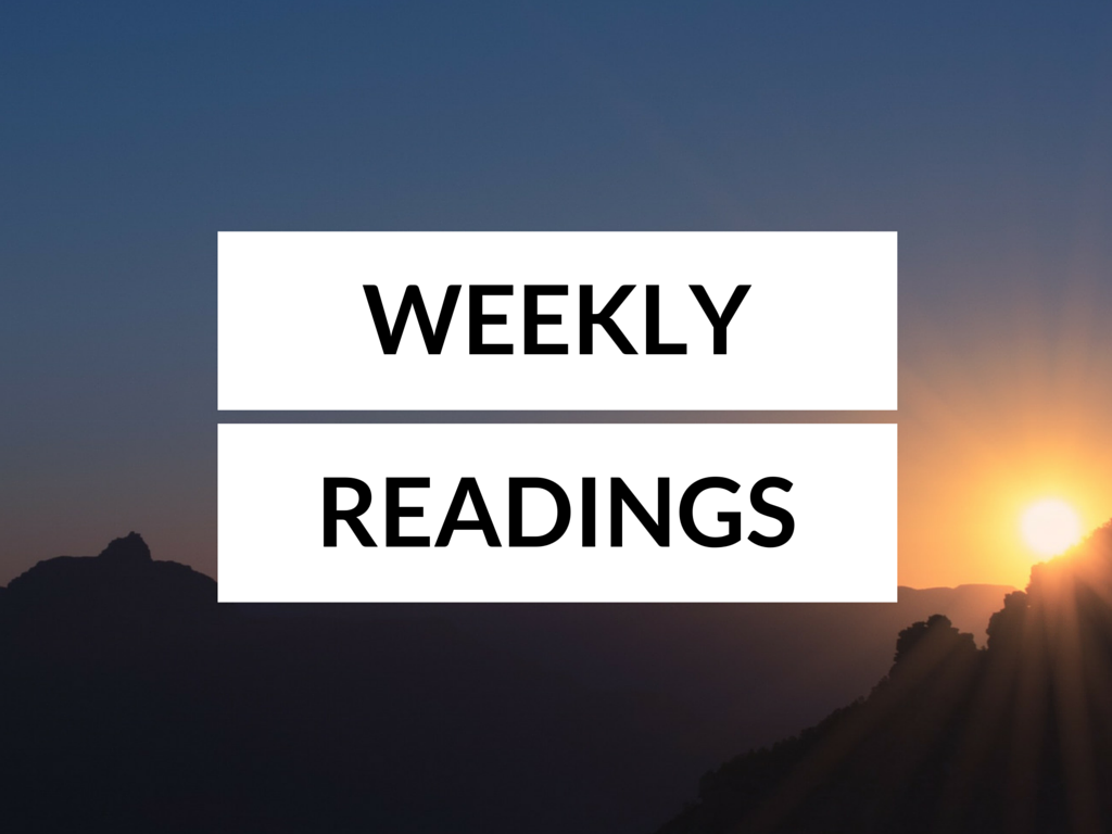 Readings for the Week of 2-28-2016