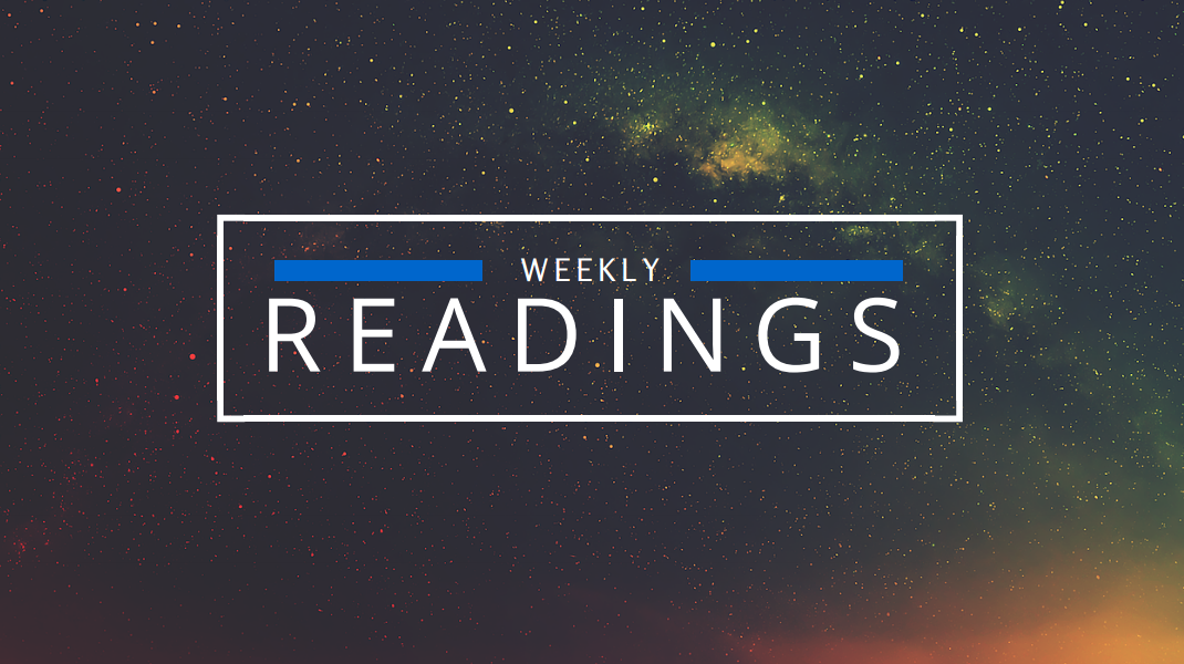 Readings for the Week of 4-21-2016