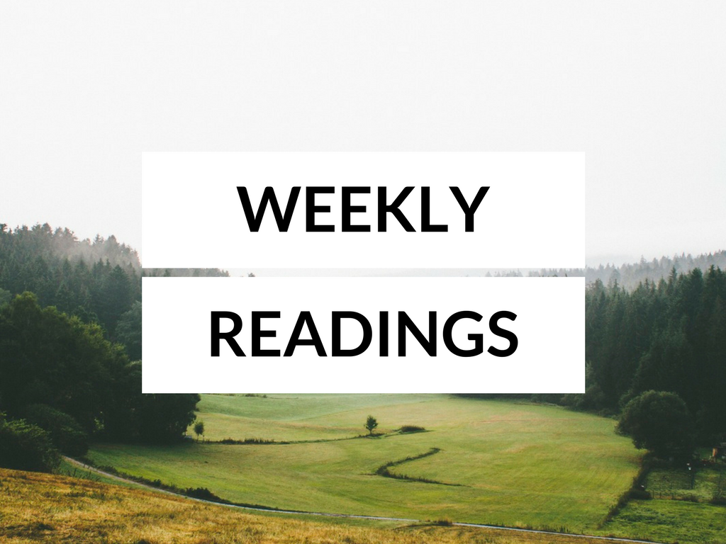 Readings for the Week of 2-26-17