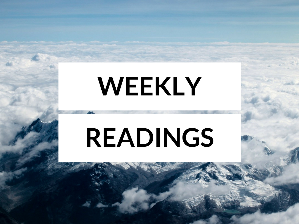 Readings for the Week of 6-11-2017