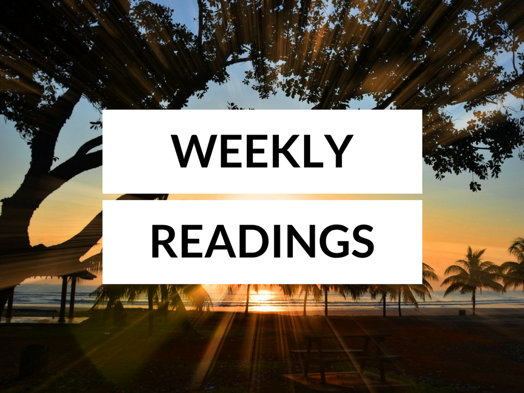 Readings for the Week of 7-9-2017