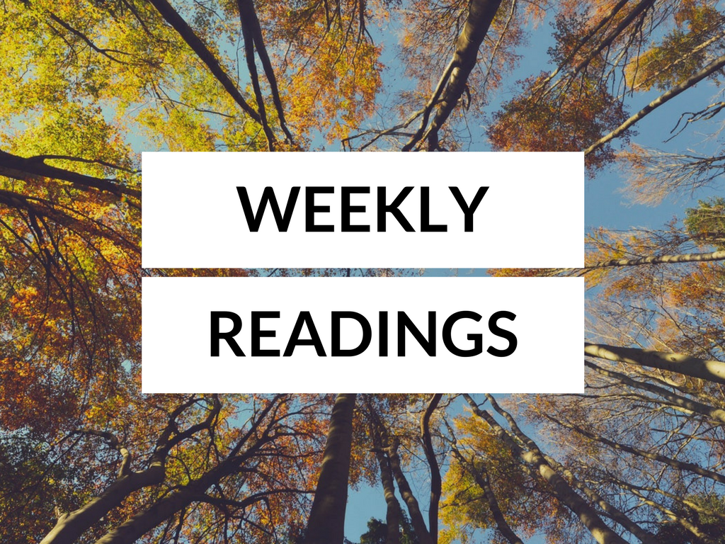 Readings for the Week of 10-1-2017