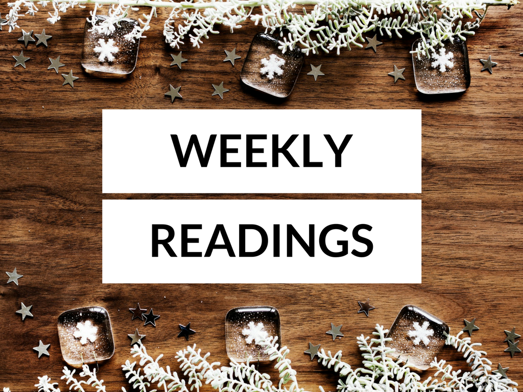 Readings for the Week of 12-17-2017