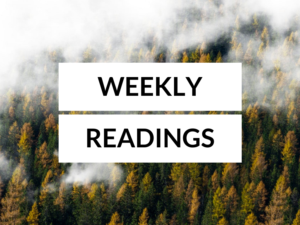 Readings for the Week of 10-7-18