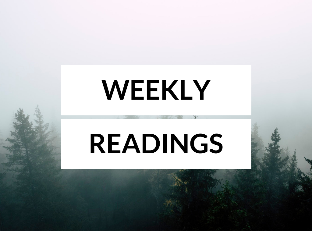 Readings for the Week of 12-16-2018