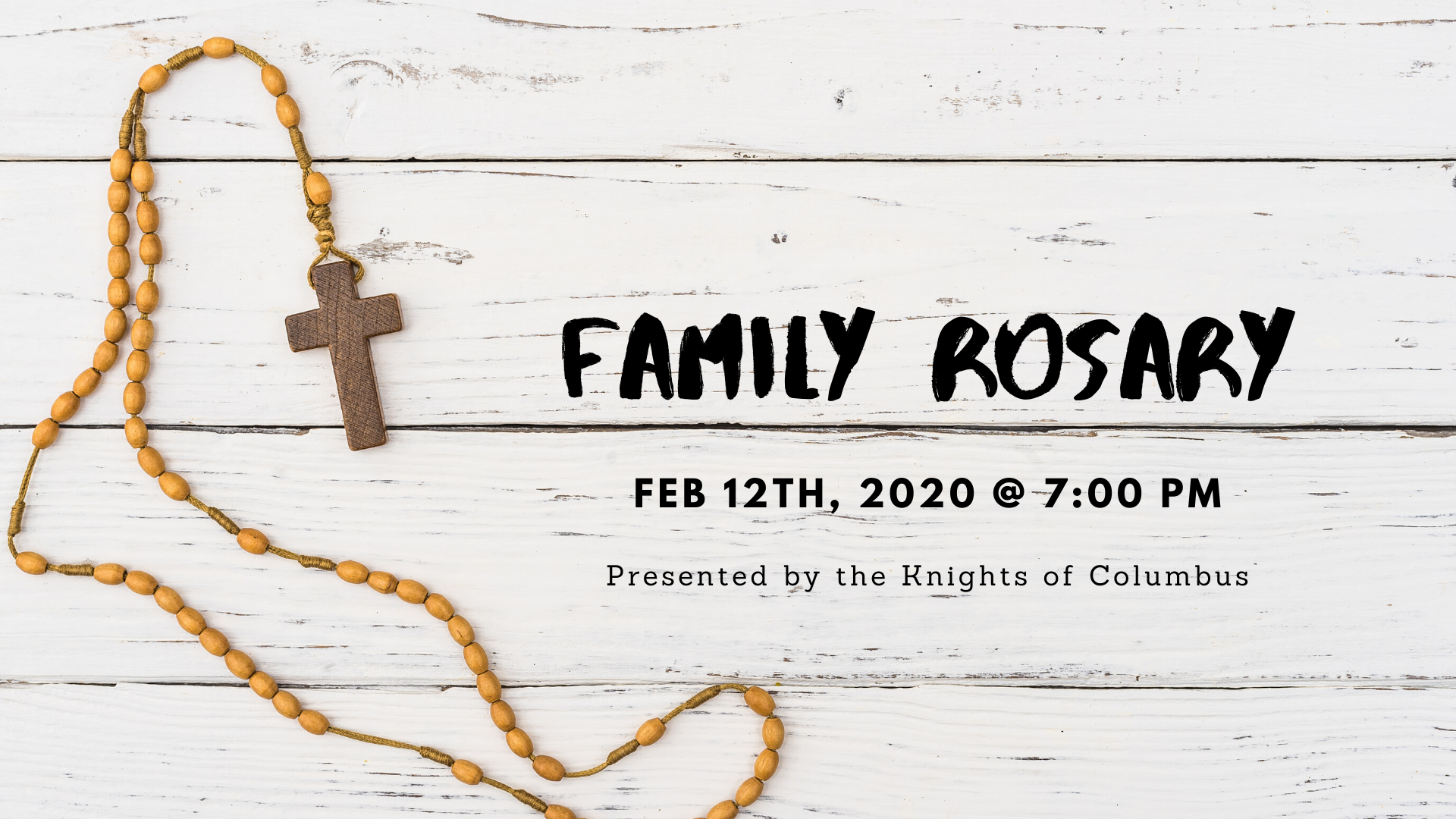 Knight of Columbus Family Rosary [2-12]