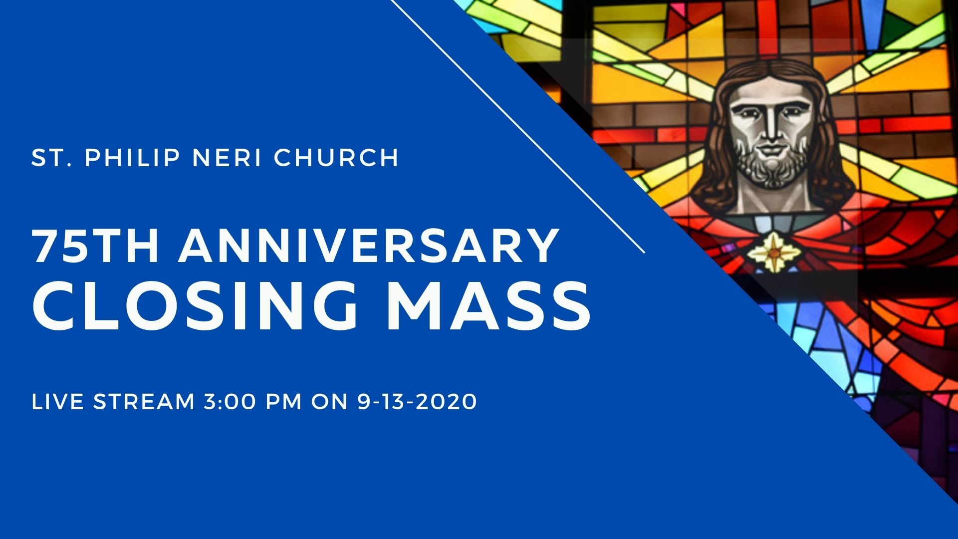 75th Anniversary Closing Mass Stream