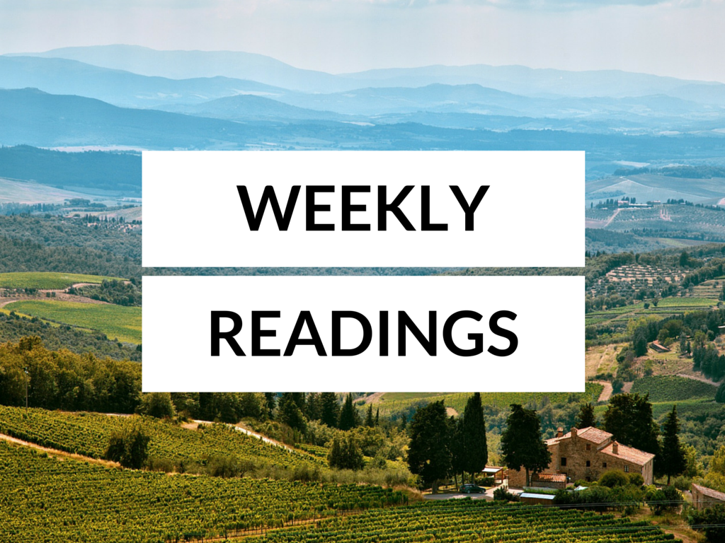 Readings for the Week of 2-21-2016