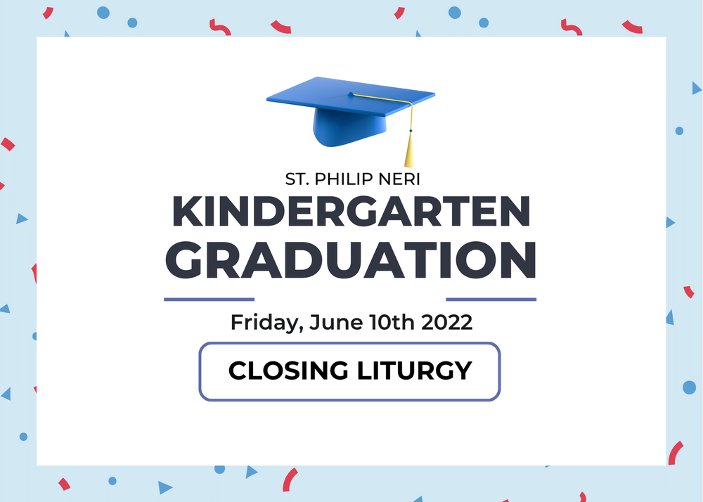 Kindergarten Closing Liturgy Stream